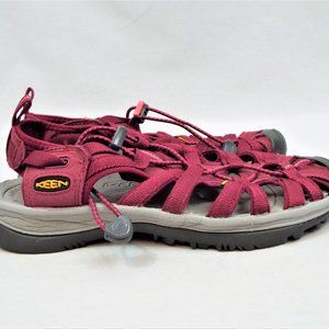 Kern Whisper Waterproof Hiking Outdoor Waterproof Beet Red Sandal Size 8